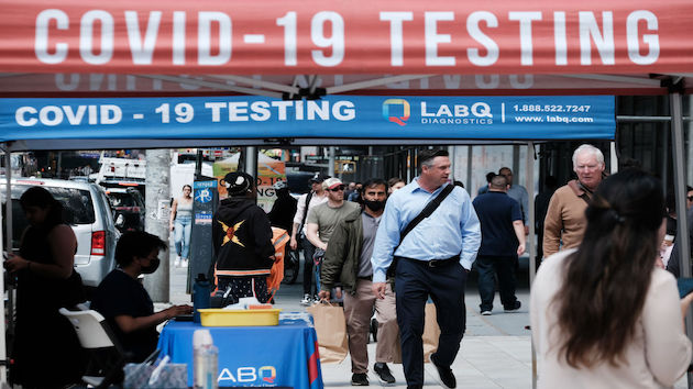 New York City’s COVID test positivity rate surpasses 10% for the first time since January